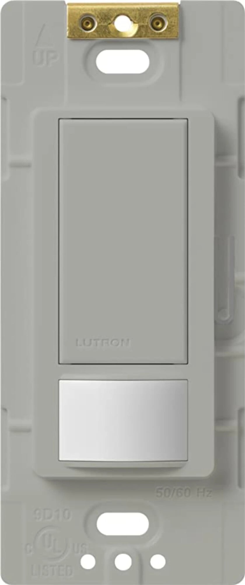 Lutron Maestro Dual Voltage Vacancy Sensor switch, 6-Amp, Single-Pole, Gray