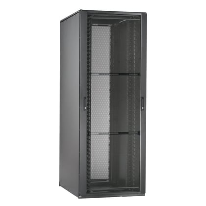800mmW x 45 RU x 1219mmD, Doors, No Side
