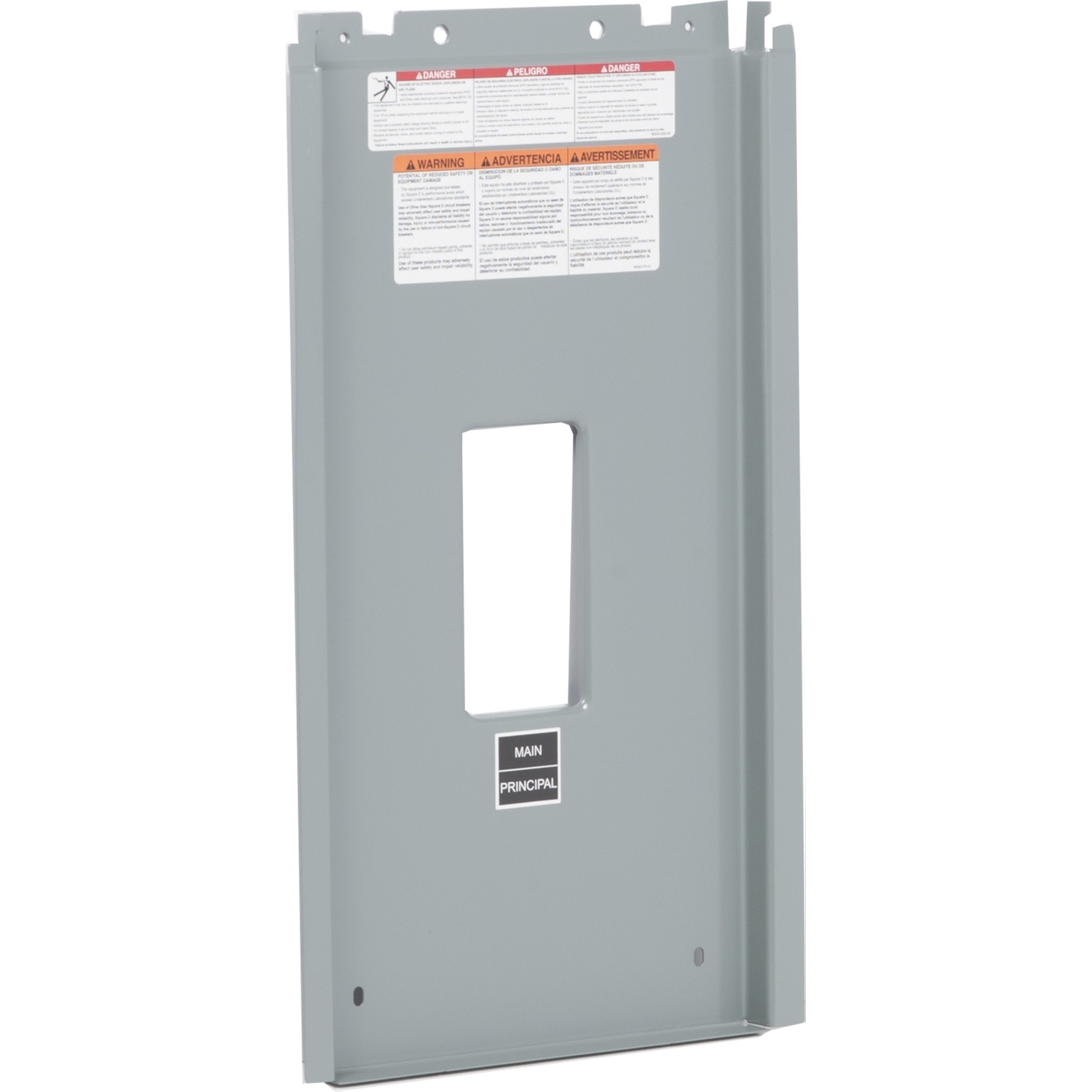 Panelboard accessory, NQ, deadfront kit, main breaker, 400A, LA/LH