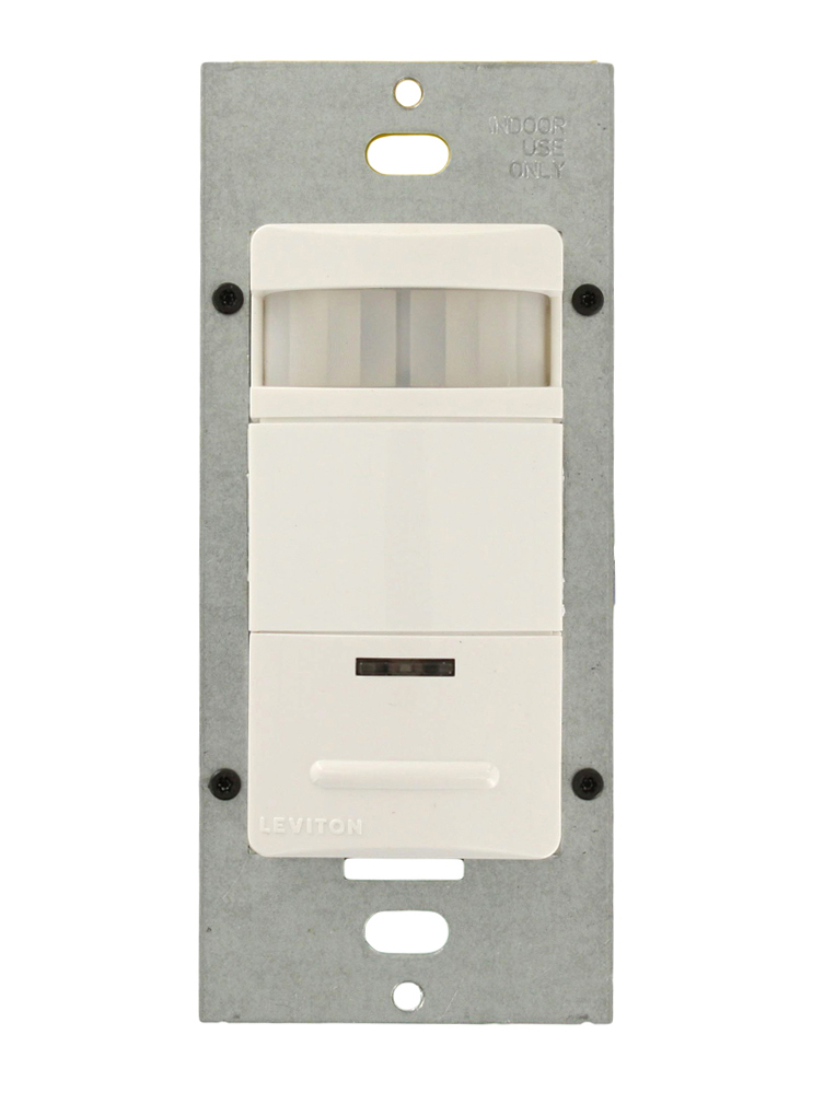 ODS10 Technology Passive Infrared ON/OFF Configurations Manual ON/Auto OFF Mounting Wall Switch Device Type Vacancy Sensor Coverage 2100 Sq. FtPattern: 180 Degree Color White Warranty 5-Year Limited