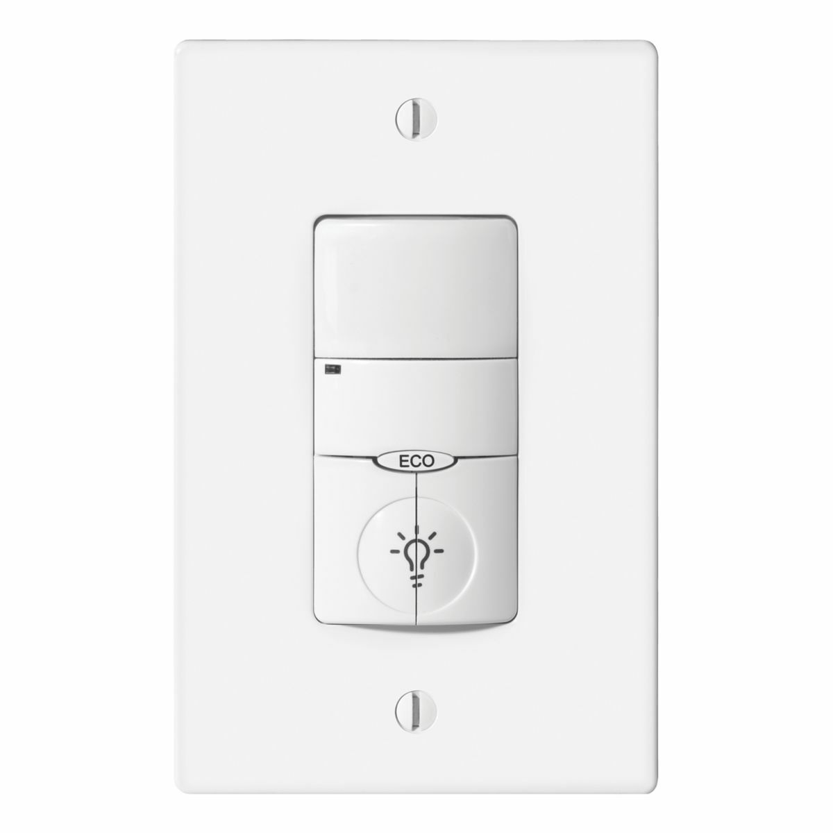 PIR Dual Relay 120/277V Wall Switch Sensor, Ivory