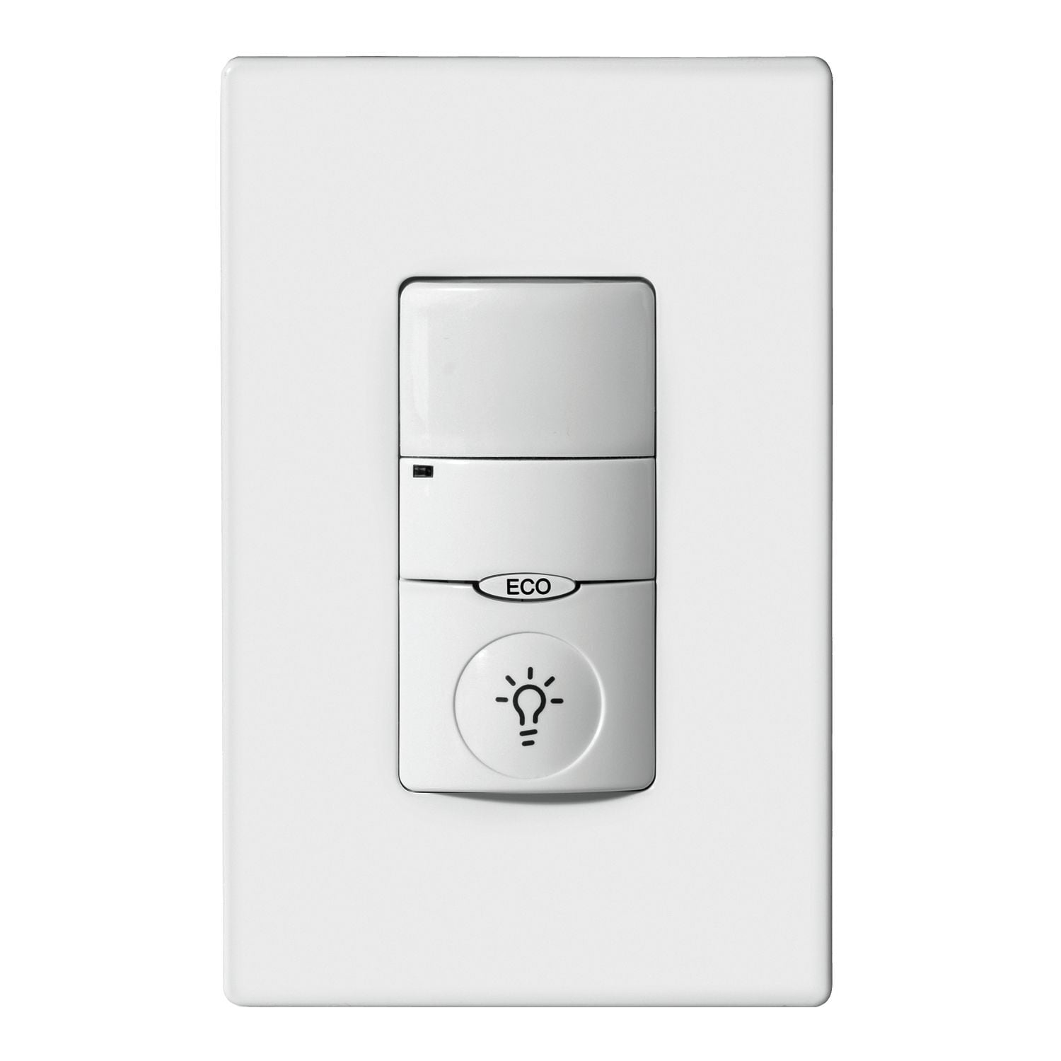 PIR Single Level, No Neutral, 120/277V Wall Switch Sensor, Gray