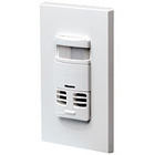 Product Line: OSSMT, Auto-ON/Auto-OFF Only: Yes, Technology: Multi-Technology PIR/Ultrasonic, Switch Type: Single-Pole, Mounting: Wall Switch, Device Type: Occupancy Sensor, Coverage (Sq.Ft.): 2400 Sq. Ft., Pattern: 180, Voltage: 120/277 Volt AC 60Hz, Color: Ivory, Neutral Wire Connection: Required, Warranty: 5-Year Limited