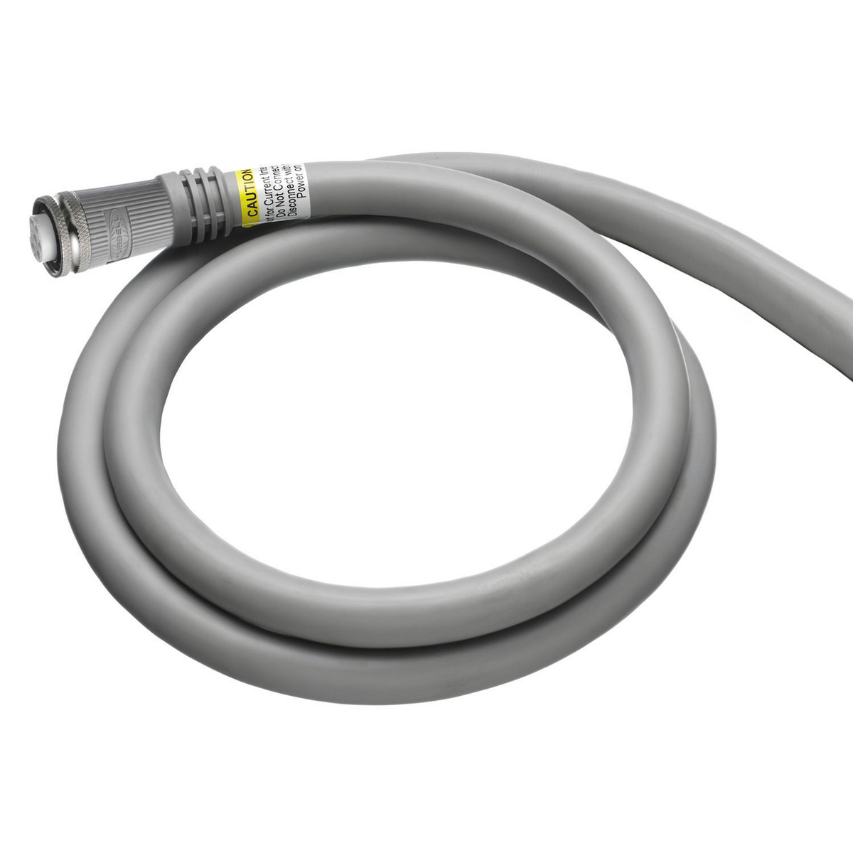 Hubbell Wiring Device Kellems, Signal And Control, Linkosity, Cordset,Female, Single End, Straight, 4-Wire, 20A 600V AC, PB Wire Code, 20'Length, Super Neutral/IG