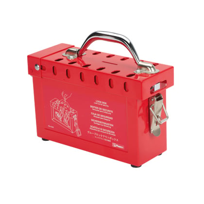 Sliding lid group lock box (Manufactured
