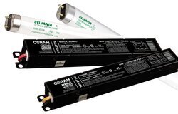 OBS51428 Two Lamp High Efficiency Program start Xtra low ballast factor (,71), Universal voltage ballast