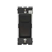 Renu Coordinating Dimmer Remote for 3-Way or Multi-Location Control for use with REI06 in Onyx Black