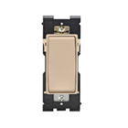 Renu Switch for Single Pole Applications 15A-120/277VAC in Dapper Tan
