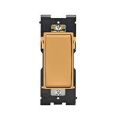 Renu Switch for Single Pole Applications 15A-120/277VAC in Toasted Coconut