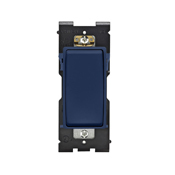 RE153-RN Renu 3-Way Dimmer Rocker Switch, 0.5 hp at 120 V AC, 2 hp at 240 to 277 V AC, 15 A at 120/277 VAC Contact, 1 Poles