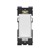 Renu Switch for 3-Way Applications 15A-120/277VAC in White on White