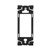  Renu Adapter Ring Allows any Decora Device to Fit Into a Renu Wallplate in Onyx Black
