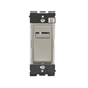 Leviton Renu Incandescent Dimmer for Single Pole 3-way or more Applications 600W-120VAC in Wood Smoke
