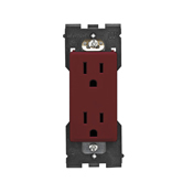  Renu Tamper-Resistant Outlet 15A-125VAC in Deep Garnet