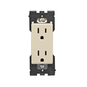  Renu Tamper-Resistant Outlet 15A-125VAC in Whispering Wheat