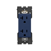  Renu Tamper-Resistant Outlet 20A-125VAC in Rich Navy