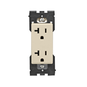  Renu Tamper-Resistant Outlet 20A-125VAC in Whispering Wheat