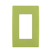  Renu One-Gang Screwless Snap-On Wallplate Granny Smith Apple
