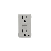  Renu 15A Tamper Resistant GFCI Color Change Kit Pebble Grey
