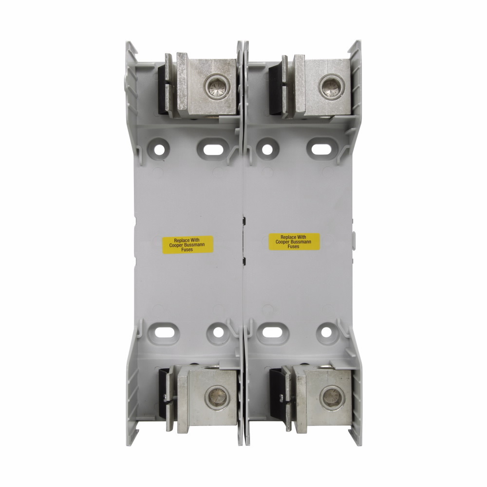 Eaton Bussmann Series RM modular fuse block, Modular fuse block, CR, 225-400 A, Two-pole, Class R, Knife blade end x knife blade end, 600 V