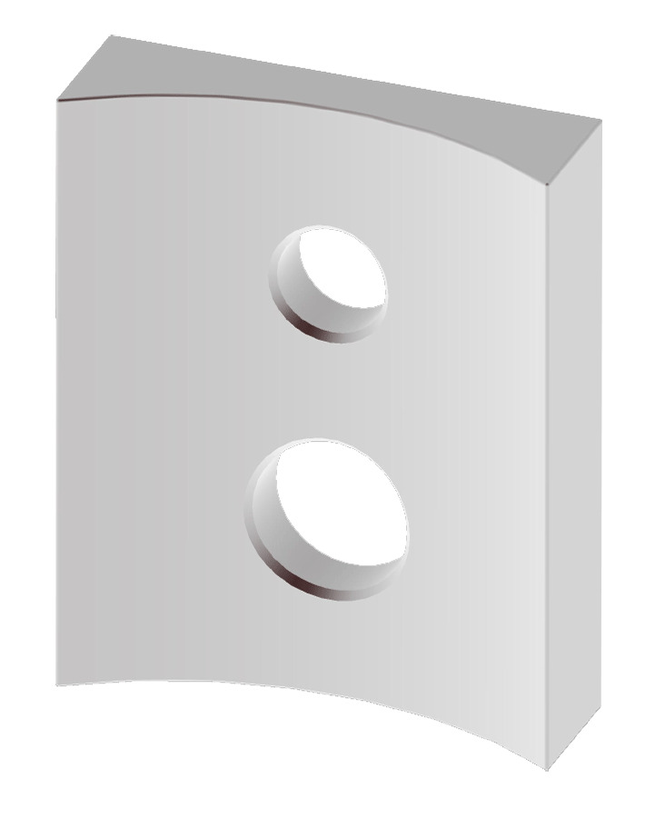ADPT 4" RND WH POLE ALED10, 13, 20, 26