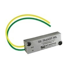 50-W ground-check termination assembly with convenient mounting holes and wire leads.