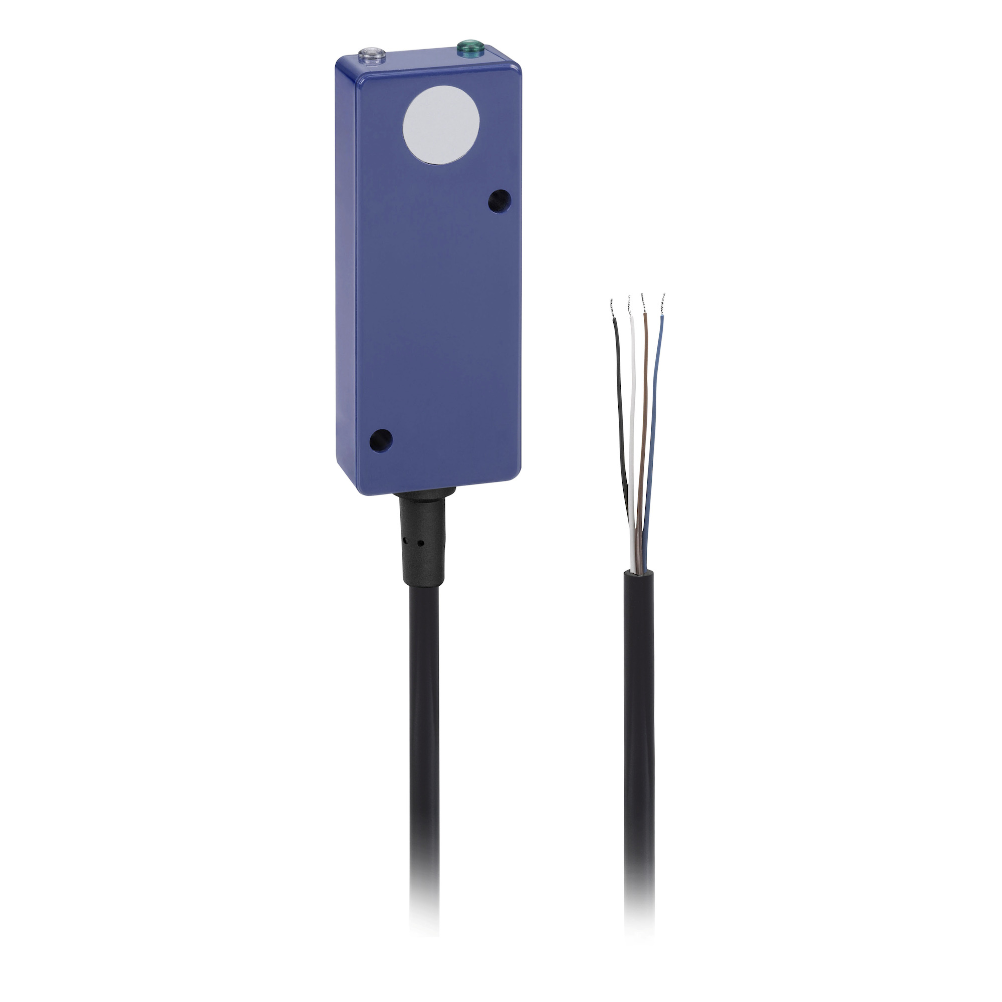 Schneider Electric,SUPERPROX ULTRASONIC ANALOG SENSOR,0...60 C,13...28 V DC,15...24 V DC (overload and short-circuit protection),16.25 mm,73.91 mm,ULTEM,flat form subcompact,16.25 mm,73.91 mm,ultrasonic sensor,IP67,Superprox 600,analog output,UL,cable 3 m,plastic,ultrasonic sensor