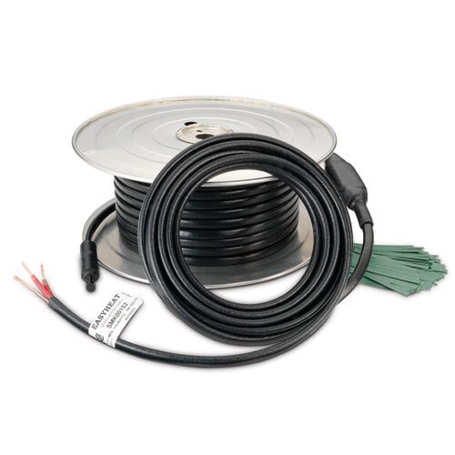 Snow Melter Cable Kit, Cable Length 280 FT, Total Watts 3214, Amps 13.4, 14AWG Cold Lead