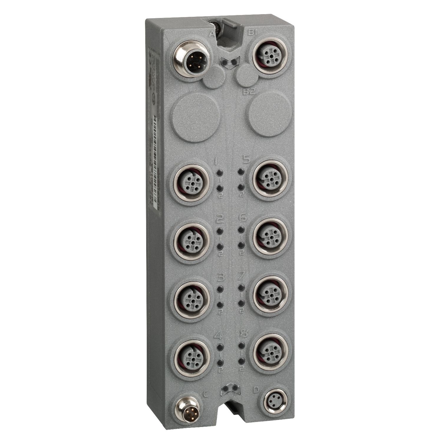Discrete I/O expansion block, Modicon TM7, IP67, 16 DI, 24 V DC, M12 connector