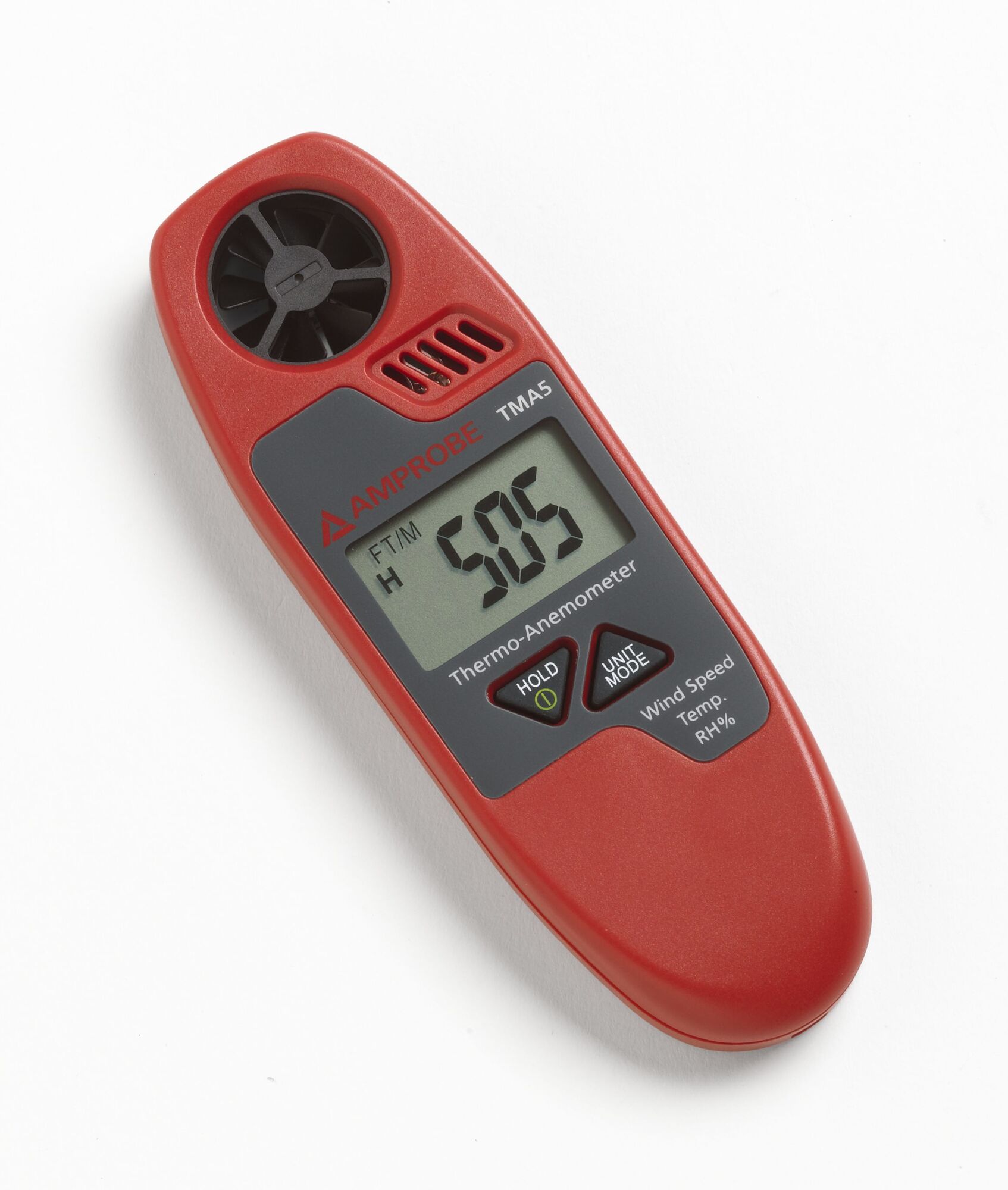 This Amprobe Mini Vane Anemometer is a compact, pocket-sized tool for indoor air quality and HVAC-R technicians measuring heating, ventilation, air-conditioning, refrigeration wind flow and temperature in residential, commercial and industrial air conditioning systems.