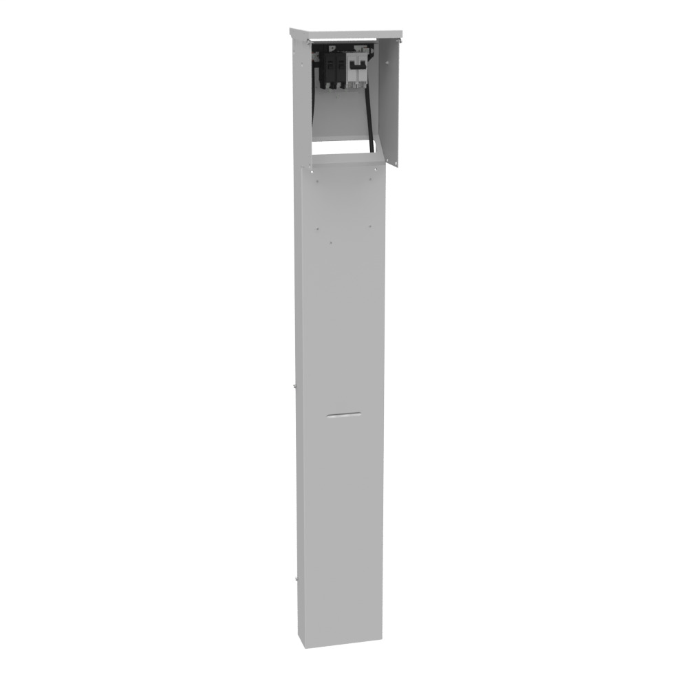 Unmetered Plain Top TT30 1450 520GR Single Pedestal Direct Bury