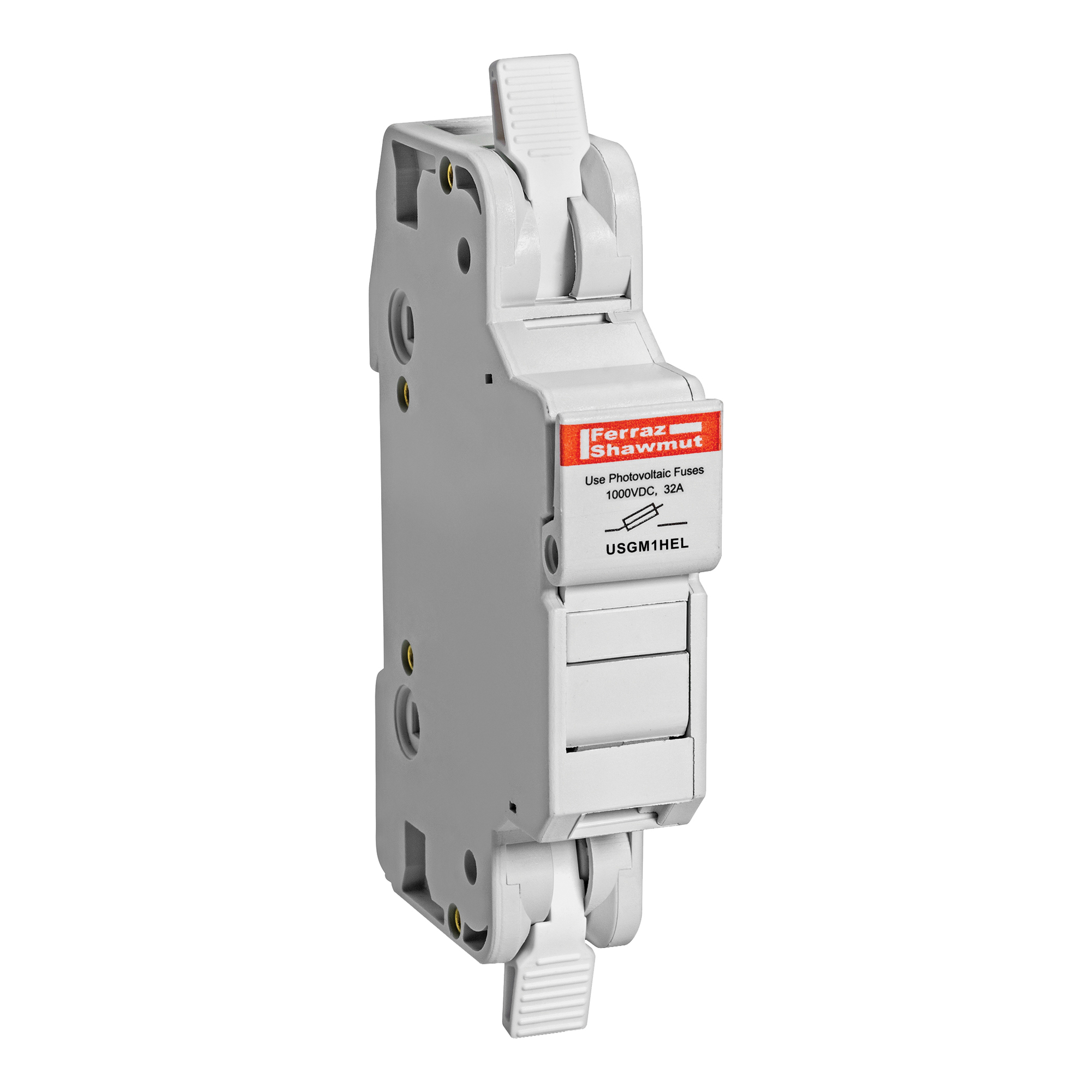 Fuse Holder 1000VDC Midget 32A 1-Pole Cage Clamp IP65