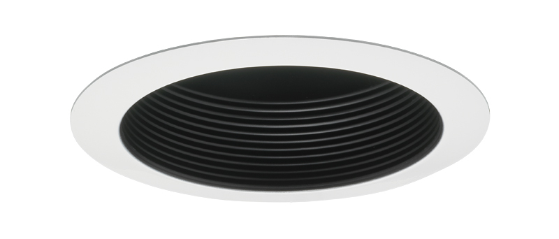 V2015 Round Downlight Baffle Trim with White Finish. Compatible with IC20 and IC20R Housings. Baffle trims are the perfect option to reduce glare and minimize ceiling brightness.