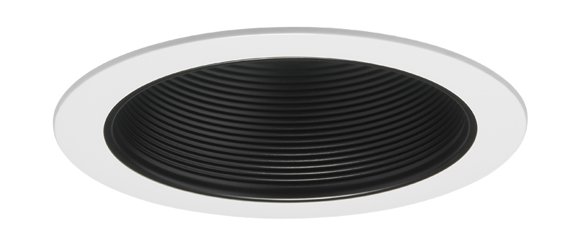 Conical Baffle Trim with a white baffle and white trim ring finish. Compatible with IC22 and IC22R Housings. Baffle trims are the perfect option to reduce glare and minimize ceiling brightness.