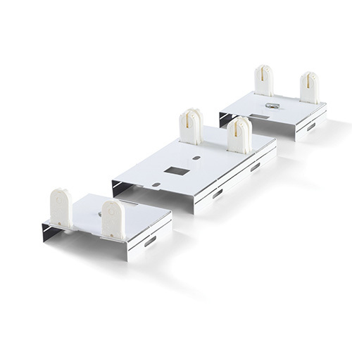 EPCO, T5 Retrofit Conversion Kit, STRIP-LIGHT RETROFIT CONVERSION KITS, Retrofit, Lamp Type: Fluorescent, RetroFit Bracket Socket Plates,Self-Tapping Screws, Compatibility: 8 Feet Fixture 4 Lamp, Accommodate Fixture Width: 4.25 to 5 IN, Linear LED Retrofit Lighting (Optional)