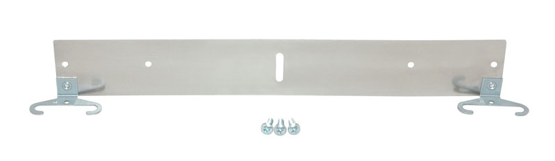 Torsion receiver bracket kit for use in housings that do not have torsion receiver brackets.