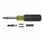 Punchdown Screwdriver Multi-Tool, Punchdown Screwdriver Multi-Tool terminates and cuts wire in one step with 110/66 combination cut-type punchdown blade and its precision ground cutting edge