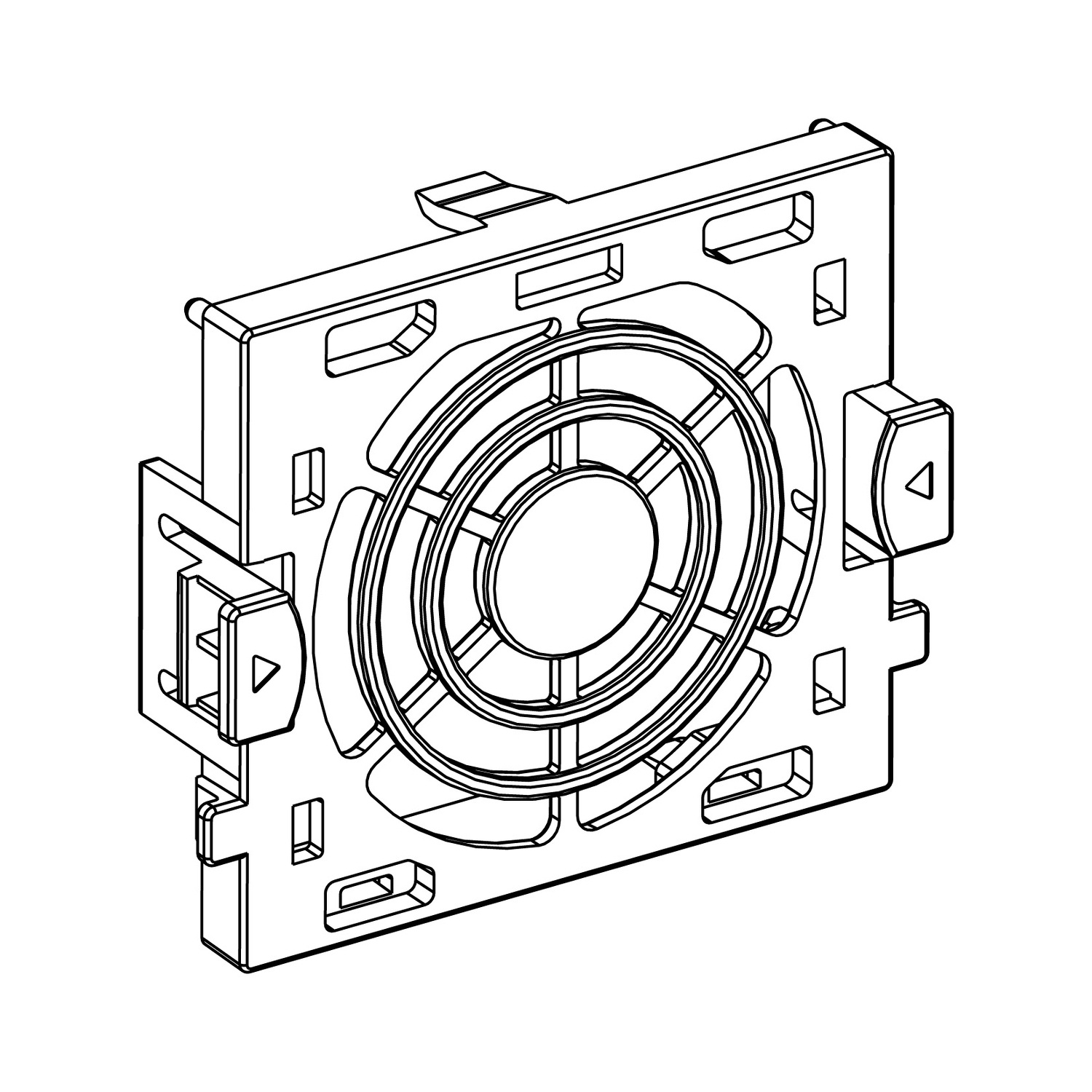 Fan, Altivar, ATV61, ATV71, spare part, for variable speed drive, VSD option, single or three phases, size 2