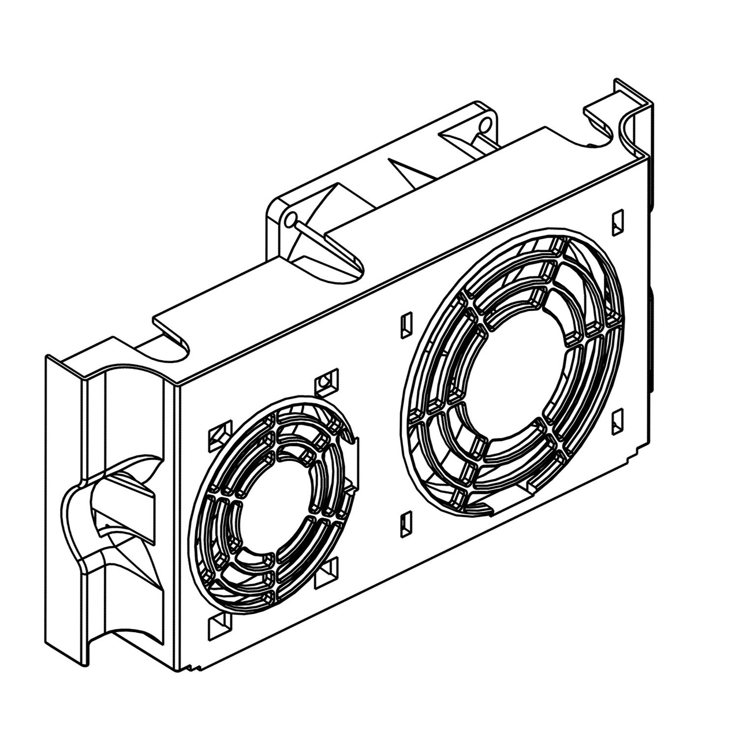 Fan, Altivar, ATV61, ATV71, spare part, for variable speed drive, VSD option, single or three phases, tape 5A