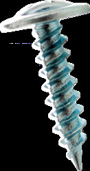 8 x 3/4" Sheet Metal Screw, Wafer Head, Phillips, Zinc plated, Jar