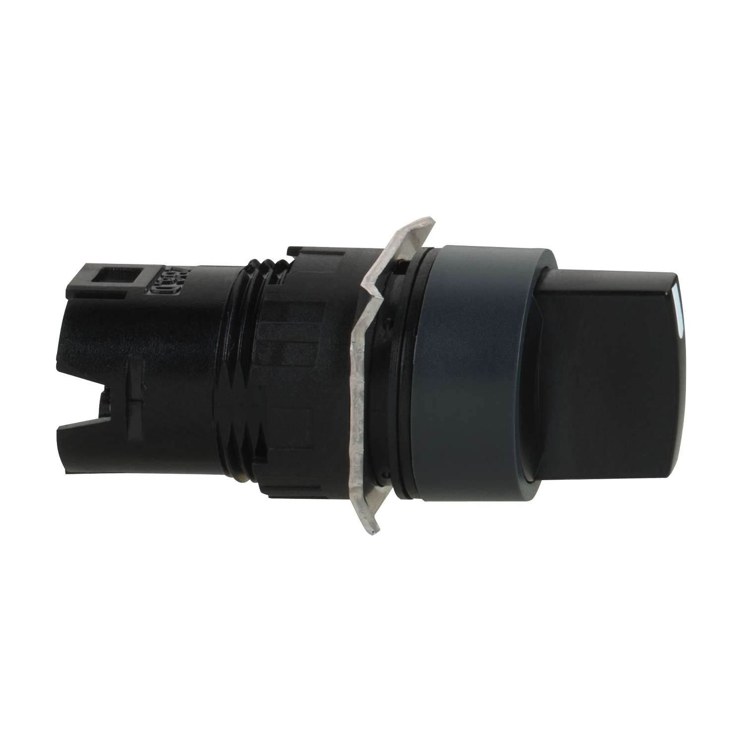 16mm push button, Harmony XB6, selector switch, nonilluminated, black  3 position maintained, 2NO contacts