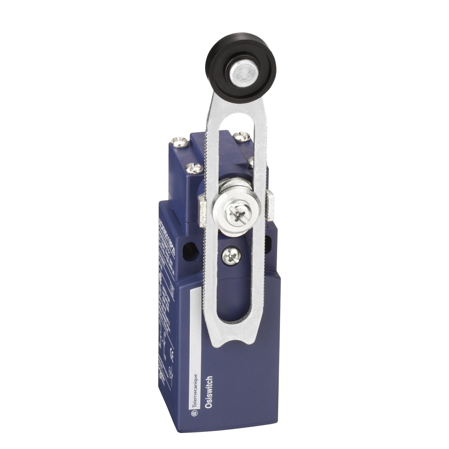 Limit switch, Limit switches XC Standard, XCKN, thermoplastic plastic roller lever var.length, 1NC+1 NO, snap, M20