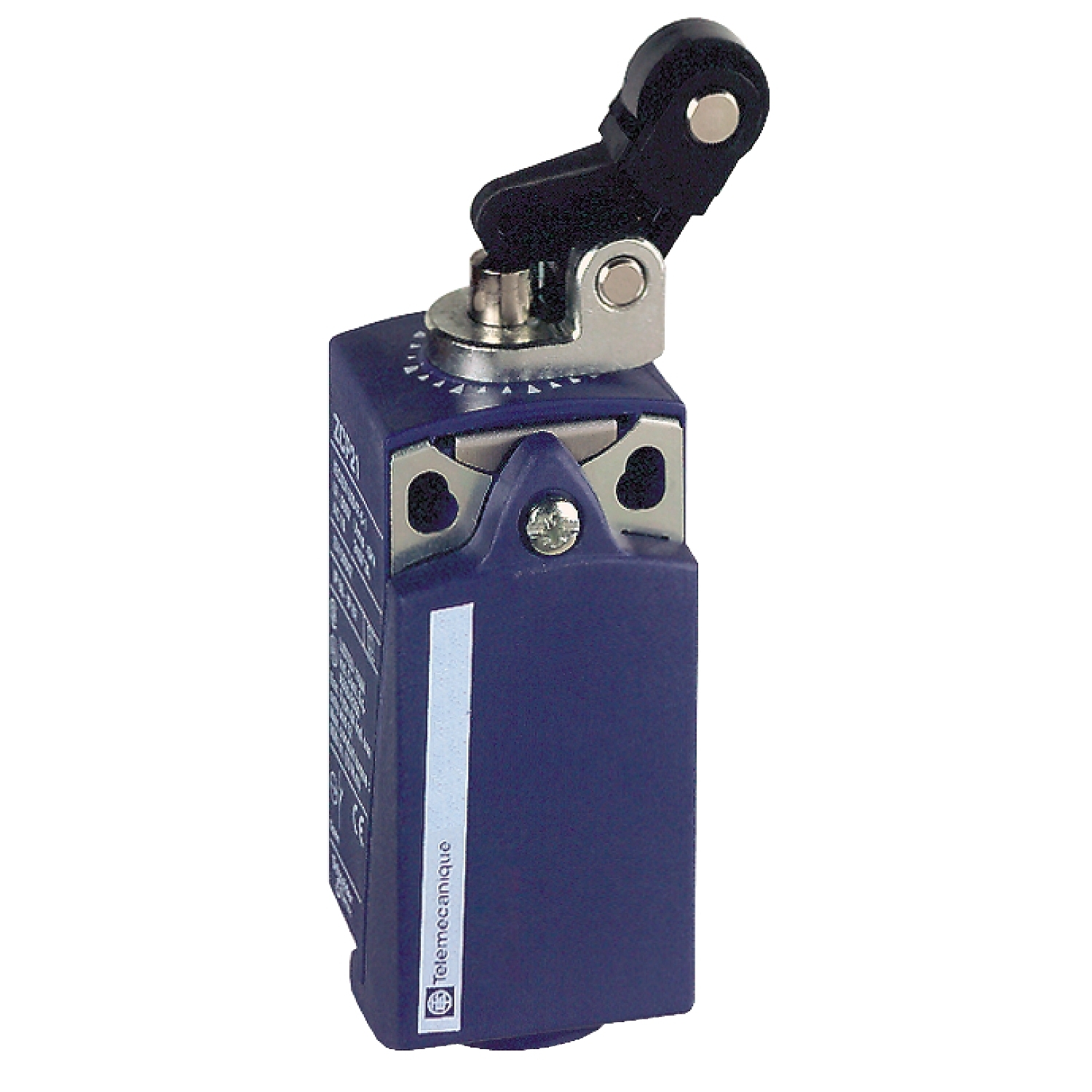 Limit switch, Limit switches XC Standard, XCKP, thermoplastic plastic roller lever plung. Ver, 1NC+1 NO, snap, Pg11