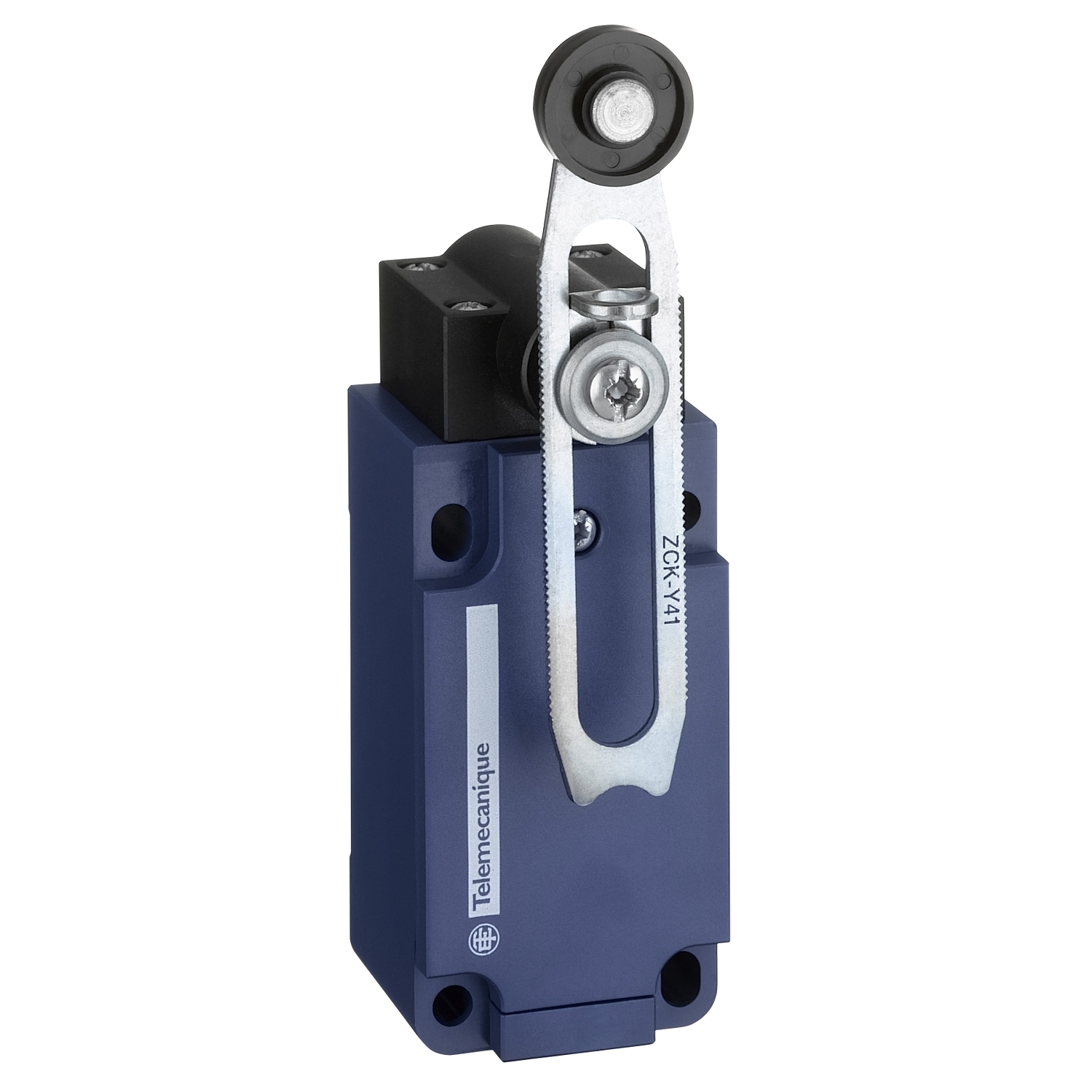 Limit switch, Limit switches XC Standard, XCKS, thermoplastic plastic roller lever var. length, 1NC+1 NO, snap, M20