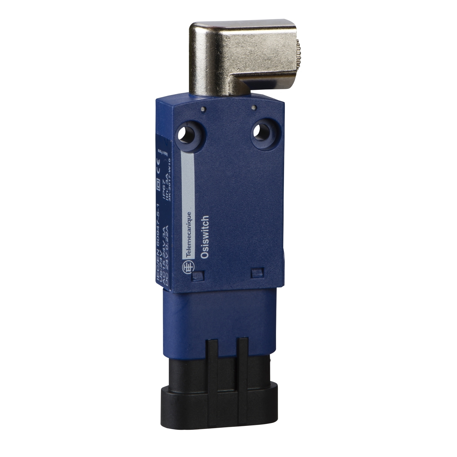 Limit switch, Limit switches XC Standard, XCMN, steel roller plunger, 1NC+1 NO, snap, cable