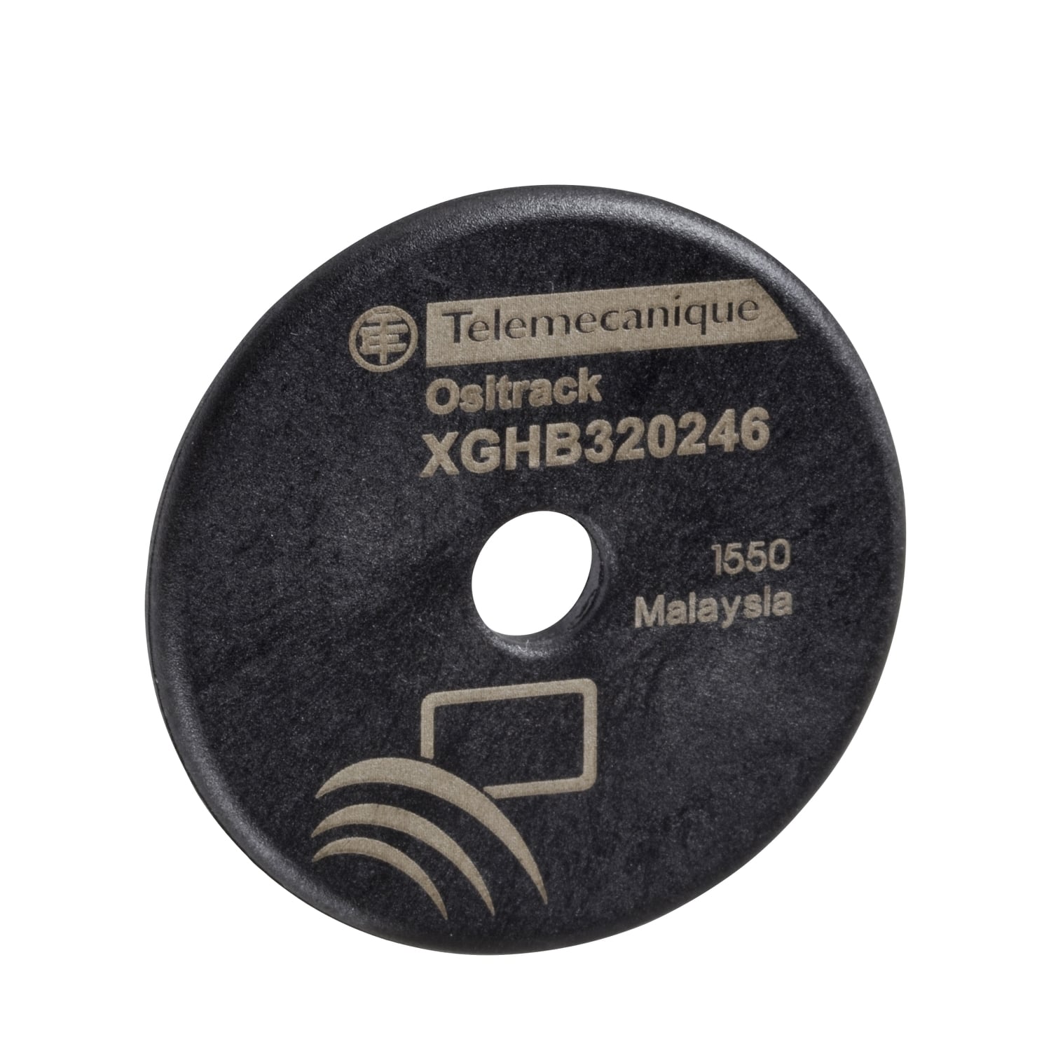Electronic tag, Radio frequency identification XG, RFID 13.56 MHz, disc  30 x 3, 2000 Bytes