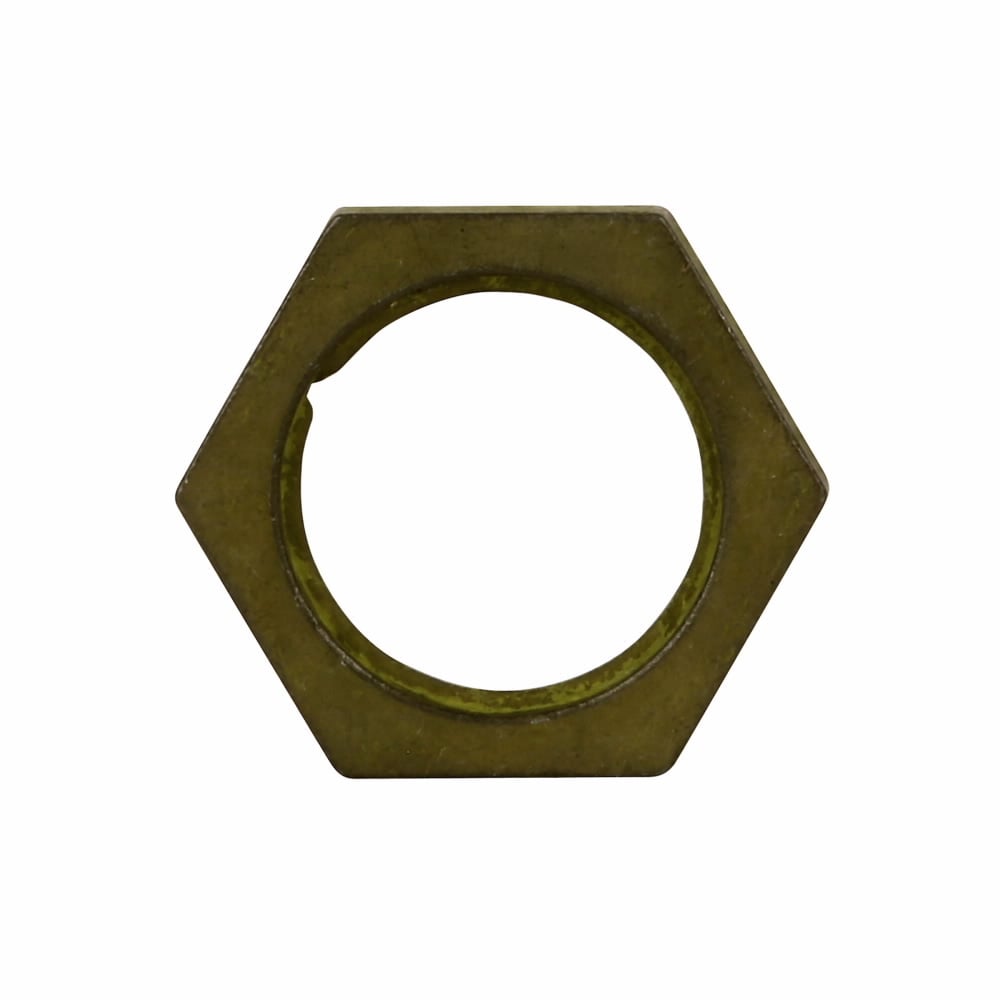 15-192 Hexagonal Locknut, For Use With 1-Hole Mounting Switch, Toggle Switch, Zinc