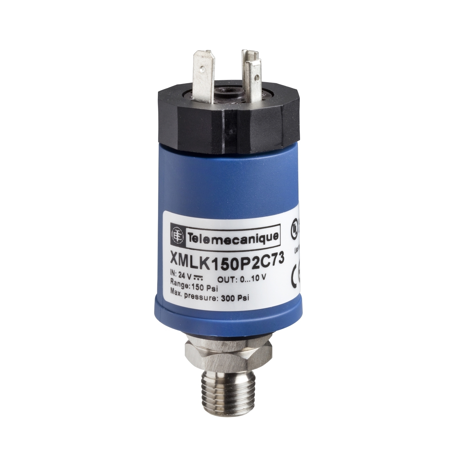 Electronic pressure sensors, Pressure sensors XM, sensor XMLK, 0...10 bar, G 1/4 A, 0...10 V, DIN, set of 1