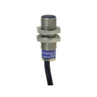 inductive sensor XS1 M12 - L33mm - brass - Sn2mm - 12..24VDC - cable 10m