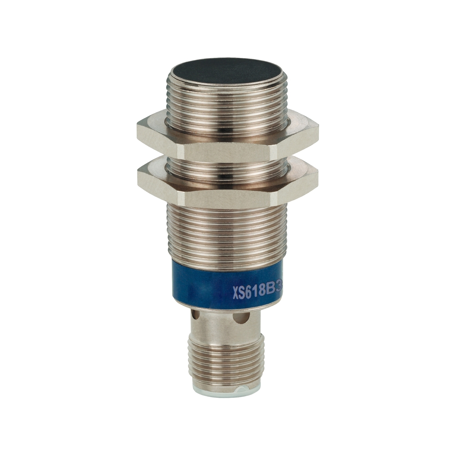 Inductive proximity sensors XS, inductive sensor XS6 M18, L50mm, brass, Sn8mm, 12...24 VDC, M12